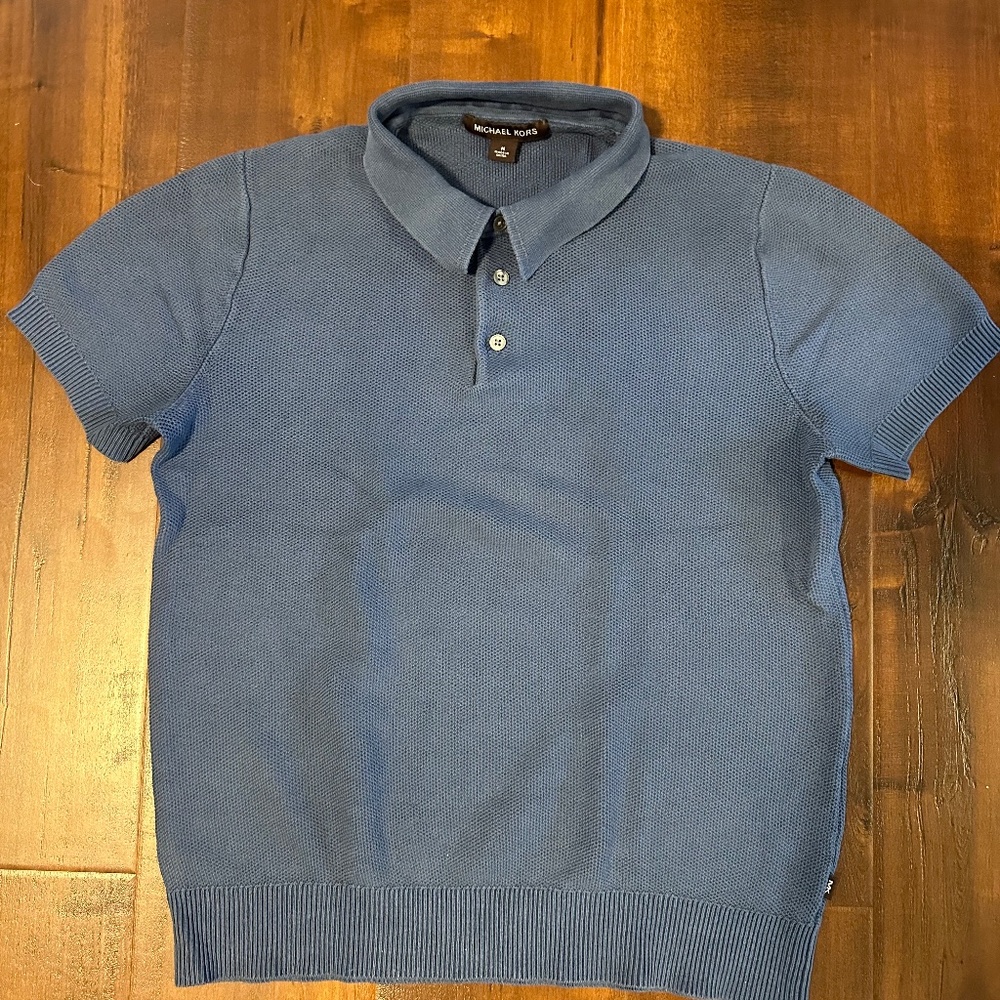 Used Michael Kors Short Sleeve Polo Shirt